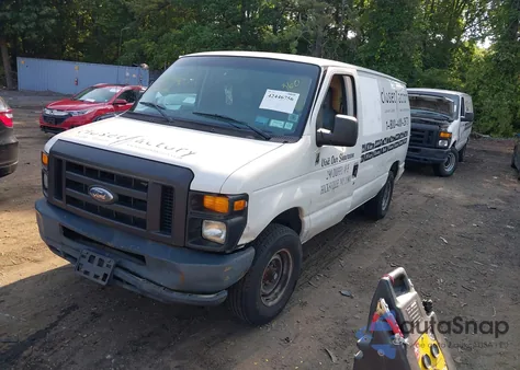 2011 Ford E-250 Commercial z USA, uszkodzony, nr VIN 1FTNE2EWXBDA08537